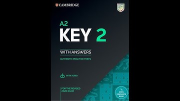 TEST 2 A2 KEY 2 2020