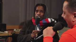 A$AP Rocky farts during interview