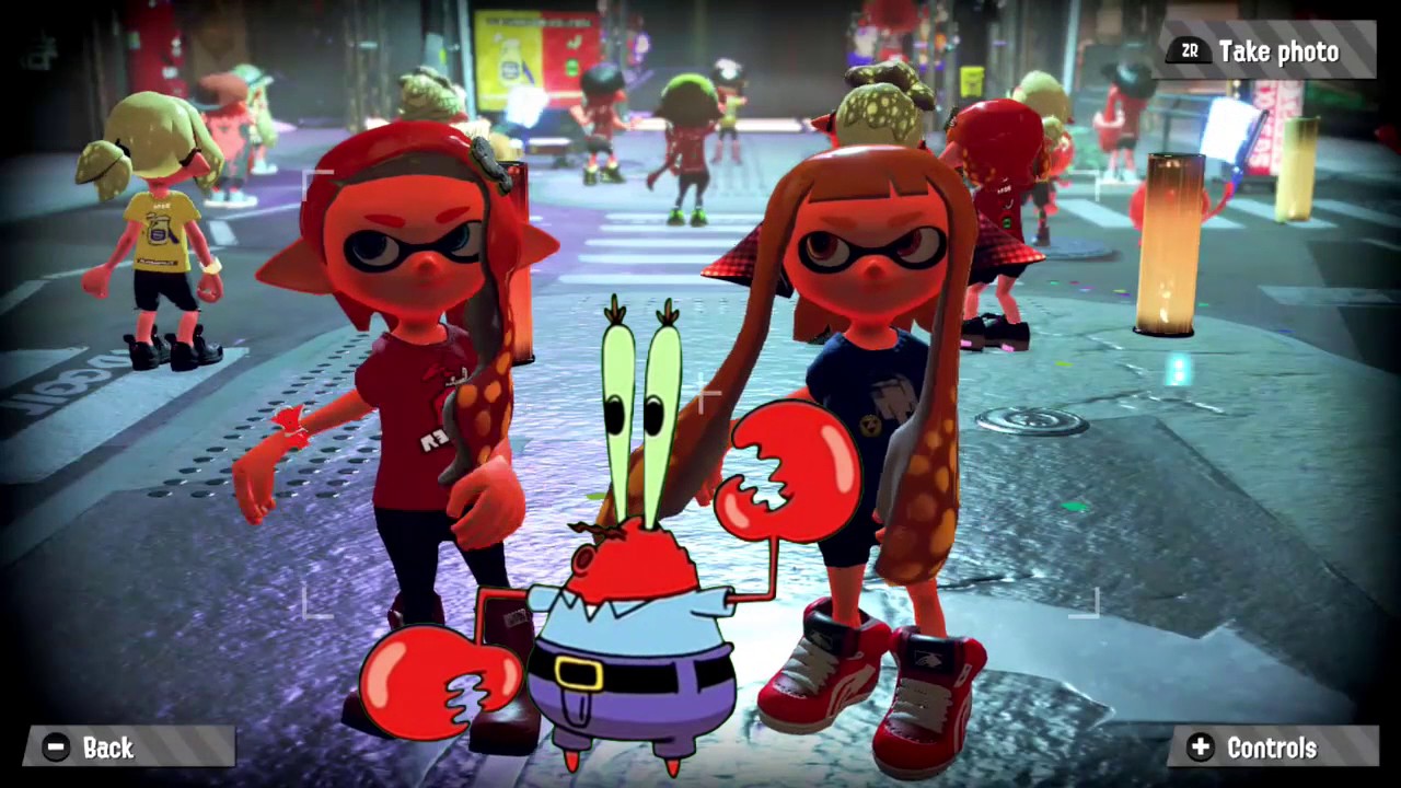 Inkling girl robot dance YouTube