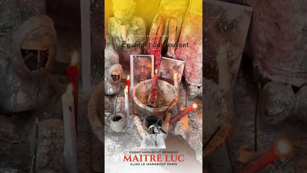 Cérémonie vodun filmée au temple de Sakété, Bénin — Maître Luc