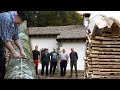 Reconstrucción de un tejado con 7000 tablillas artesanales obtenidas del bosque en 2021 | Documental