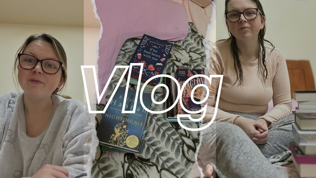 Chilled vlog & my current physical TBR - YouTube