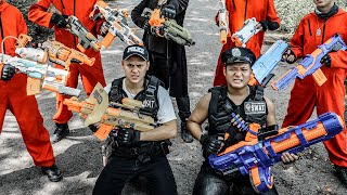 SEAL X Nerf War : Warriors SWAT Nerf Guns Fight City Hunter Mr Cowboys Crime Occupy the villa