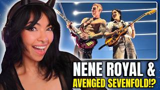 SHE'S ON TOUR!!! | NENE ROYAL x AVENGED SEVENFOLD | LIVE IN SINGAPORE 2026 | FIRST TIME REACTION
