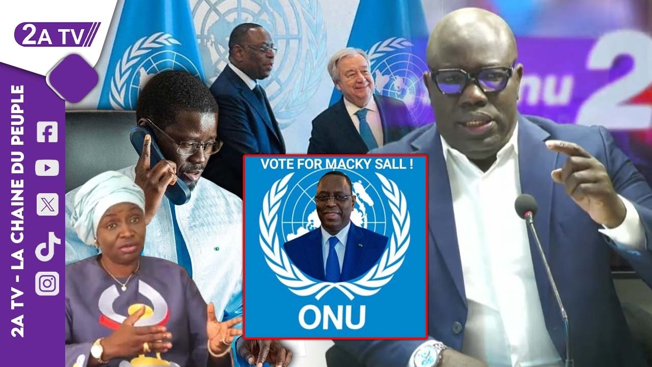 Urgent ! Macky Sall dépose officiellement sa candidature au SG de l'ONU, Ahmed Aïdara révèle