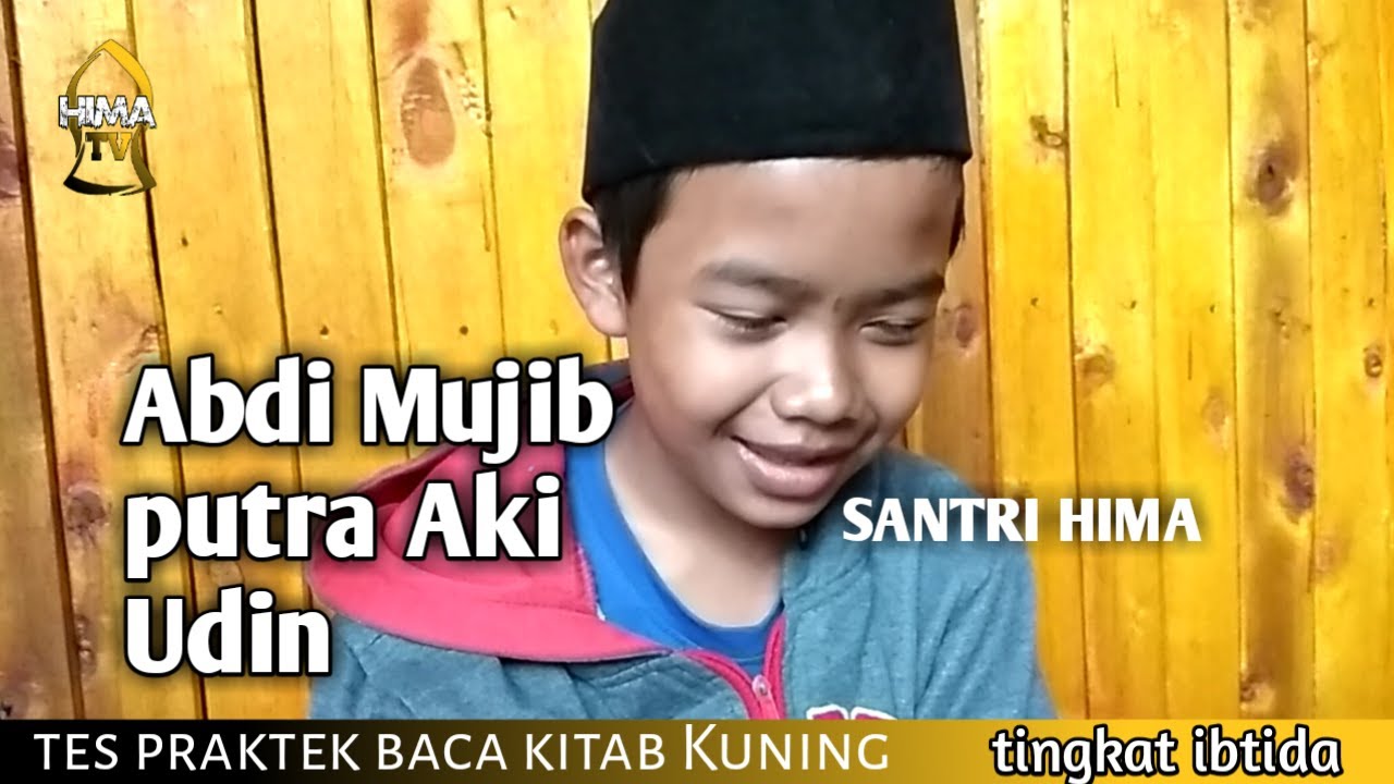 Anak kecil belajar baca kitab kuning || pp.Hidayatul mubarokah - YouTube