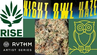 Terpinolene BOMB in the Florida Weed Program - 'Artist Series' from Rise ~ Night Owl Haze REVIEW