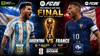argentina vs france highlights & goals 2026 | world cup final rematch! 🇦🇷🔥🇫🇷