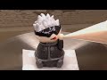 【呪術廻戦】五条先生を一口サイズのお菓子にしてみた/メレンゲクッキーJujutsu Kaisen Meringue Cookies.