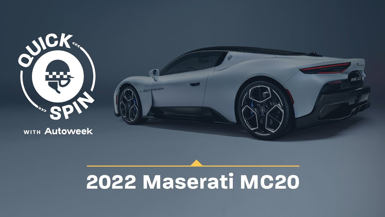 The 2022 Maserati MC20 Is Maserati's Future  | Quick Spin with Autoweek Podcast | EP 49