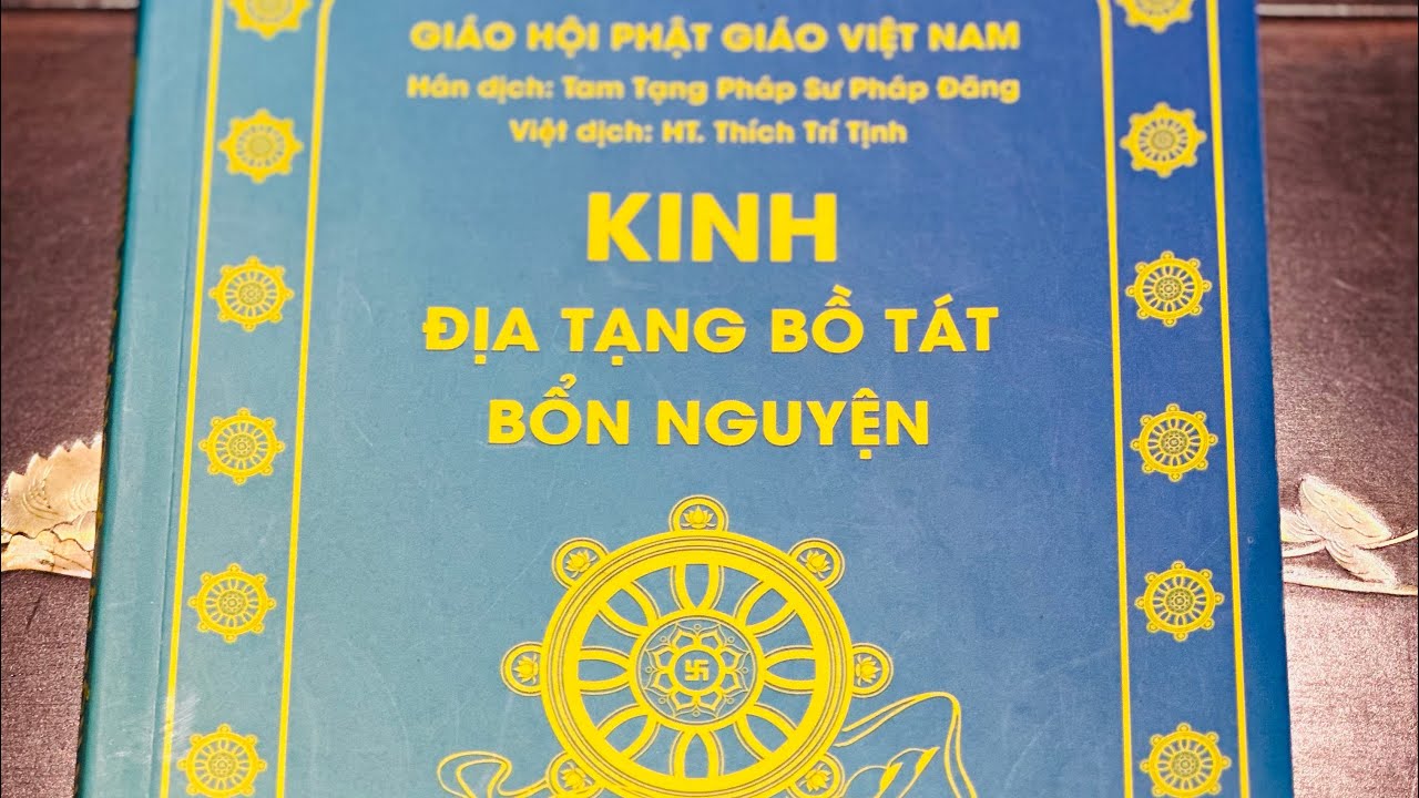 Kinh Địa Tạng quyển Trung - Chùa Sùng Phúc Bắc Ninh