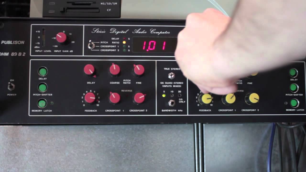 Publison DHM 89 B2 Stereo Digital Audio Computer demo YouTube