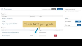 What's my grade? Apex