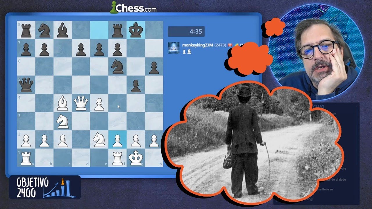 🙈 Me planteo DEJAR EL AJEDREZ tras esta partida