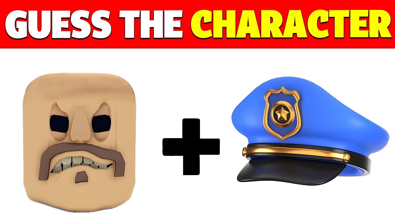 Викторина по эмодзи монстров из Roblox Scary Obby! Сможете ли вы угадать их всех? | Барри Коп, Си...