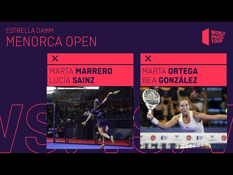 Resumen Semifinal Marrero/Sainz Vs Ortega/González Estrella Damm Menorca Open 2021
