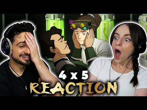 Varrick and Zhu Li get SPICY... Almost *THE LEGEND OF KORRA* 4x5 REACTION! | Enemy at The Gates