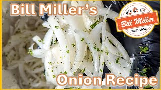 Bill Miller BBQ's Onion Recipe #billmillersbbq #texas #friedchicken #onionrecipe #sanantonio