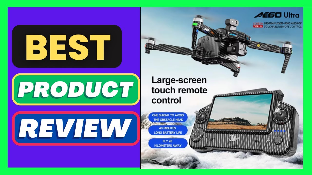 AE60 Ultra GPS Drone Profesional 8K HD Camera