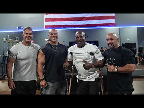 Video thumbnail: LEGENDARY Meet & Greet With Ronnie Coleman, Jay Cutler, Phil Heath, AND Hany Rambod!