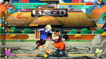 DBFZ - A. Gohan hard knockdown very ambiguous left/right mixup