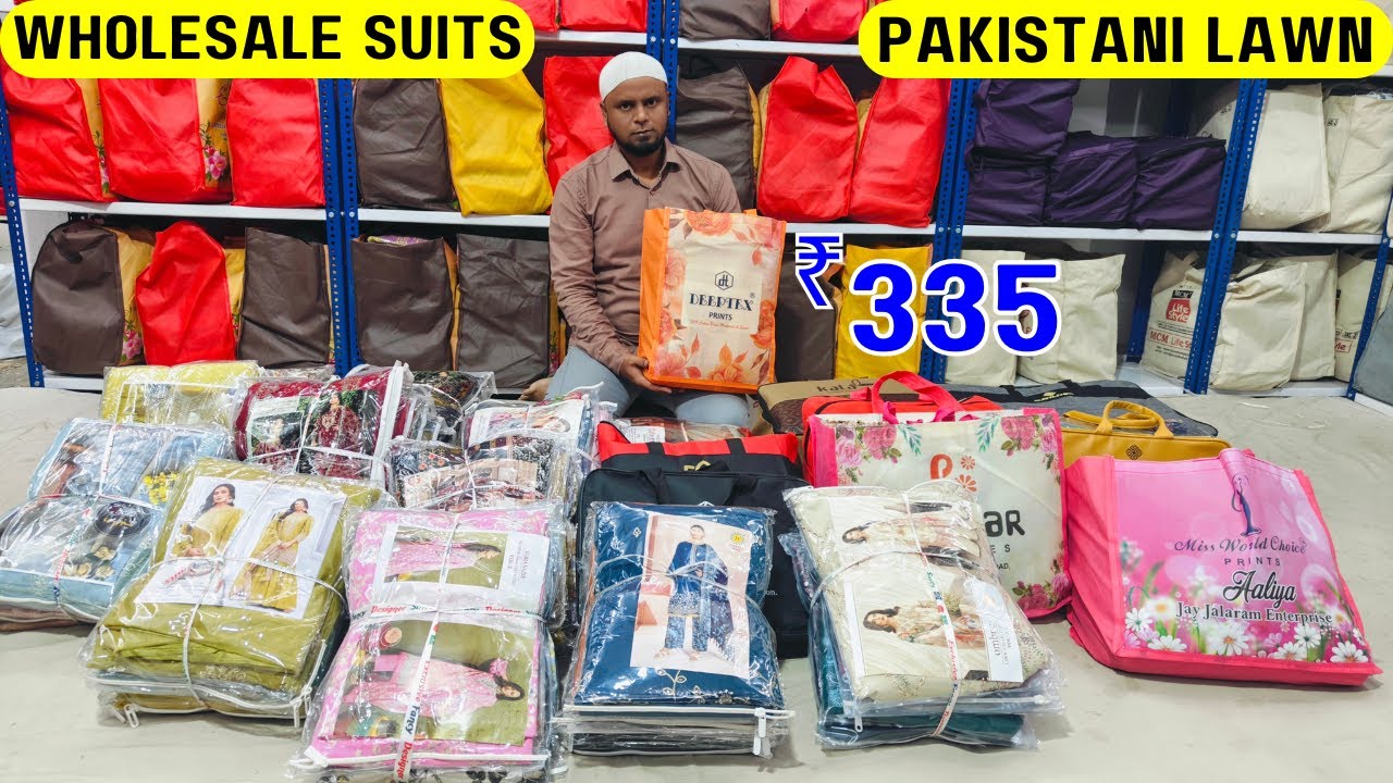 Ramzan New Model Suits ₹335 Patch Work Suits  Pure Cotton Pakistani lawn Deeptex Suits Aslam Textile