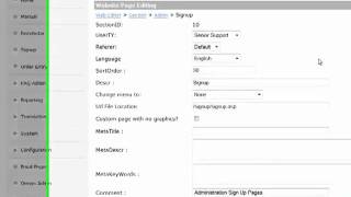 MLM Software Configuration Video 3 Terms and Conditions Editor, Website Style etc.