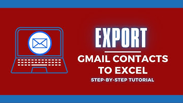 How To Export Gmail Contacts To Excel 💌 Export Your Contacts From Google / Gmail To CSV