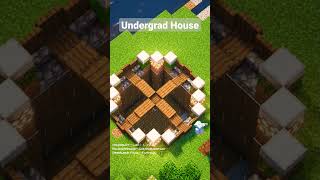 Minecraft Underground House #minecraft #tutorial #house #starter #survival