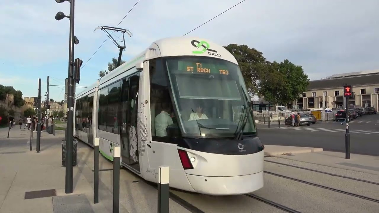Tramways à Avignon