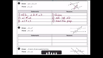 Geo - 3.4 Proofs with Parallel Lines