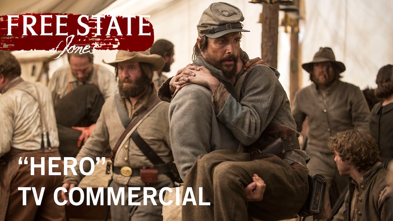 Free State of Jones | "Hero" TV Commercial | Own It Now on Digital HD ...