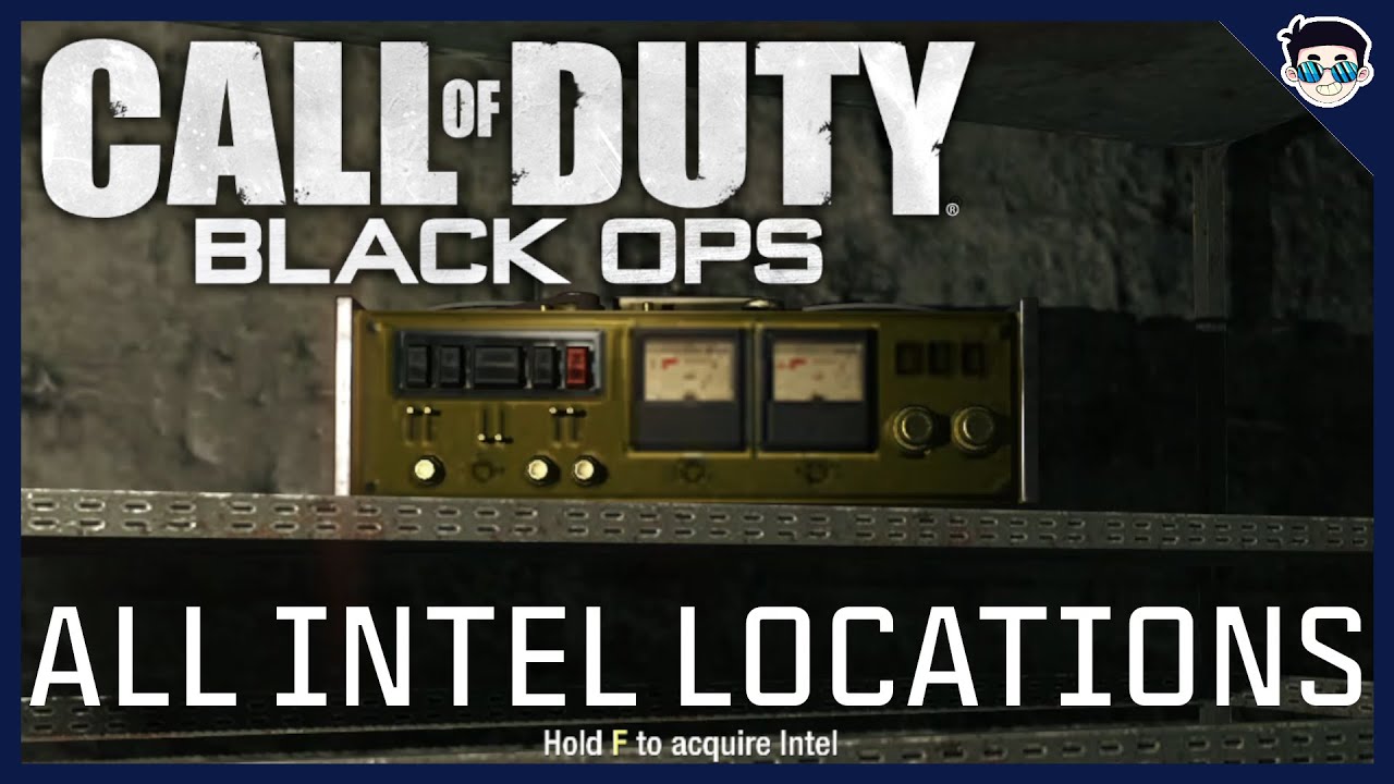 All Intel Locations in Call of Duty: Black Ops - YouTube