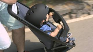 quinny stroller longboard