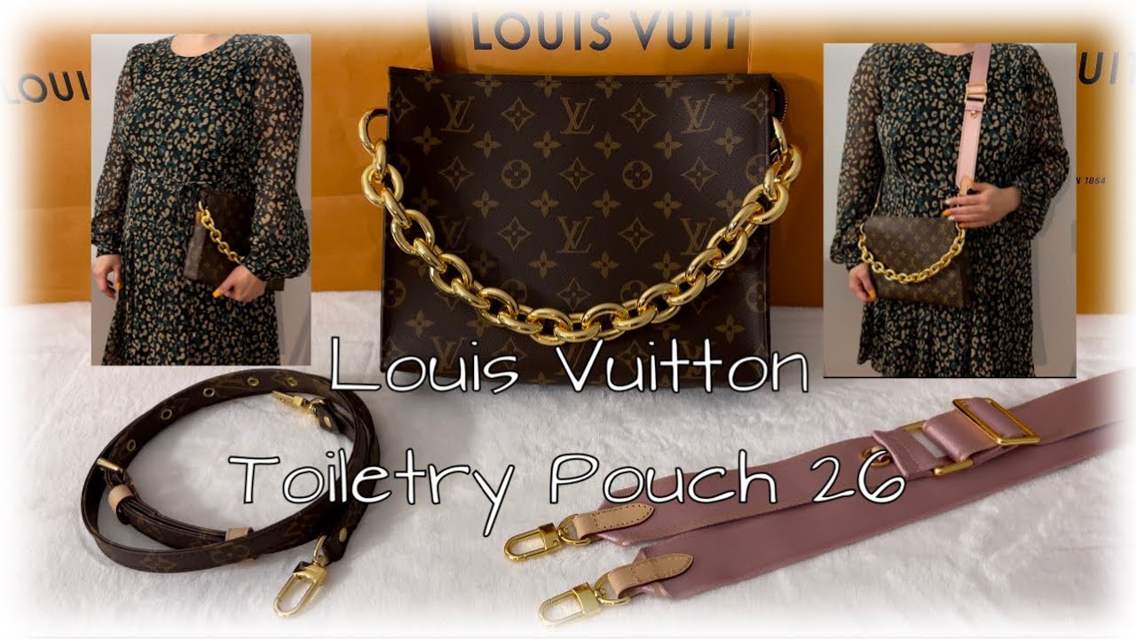 Louis Vuitton Discontinued Monogram Toiletry Pouch 26 Poche