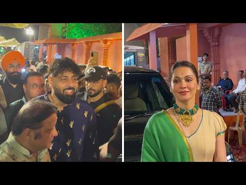 Ashish Shelar Ganpati Darshan | Isha Koppikar & Badshah