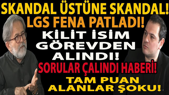 BÜYÜK SKANDAL! LGS FENA PATLADI! KİLİT İSİM GÖREVDEN ALINDI! TAM PUAN ŞOKU! SORULAR ÇALINDI HABERİ!