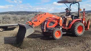BONUS VIDEO Doing the idi shuffle and spreading gravel with the kioti ck2610 tractor by Aspie's garage worthshop 286 views 1 year ago 7 minutes, 14 seconds