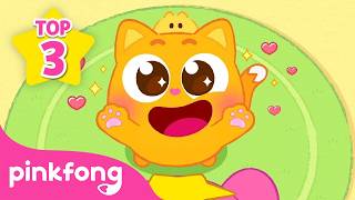 Ninimo Cat Song Special 🐱 | Orange Cat Compilation | Pinkfong 