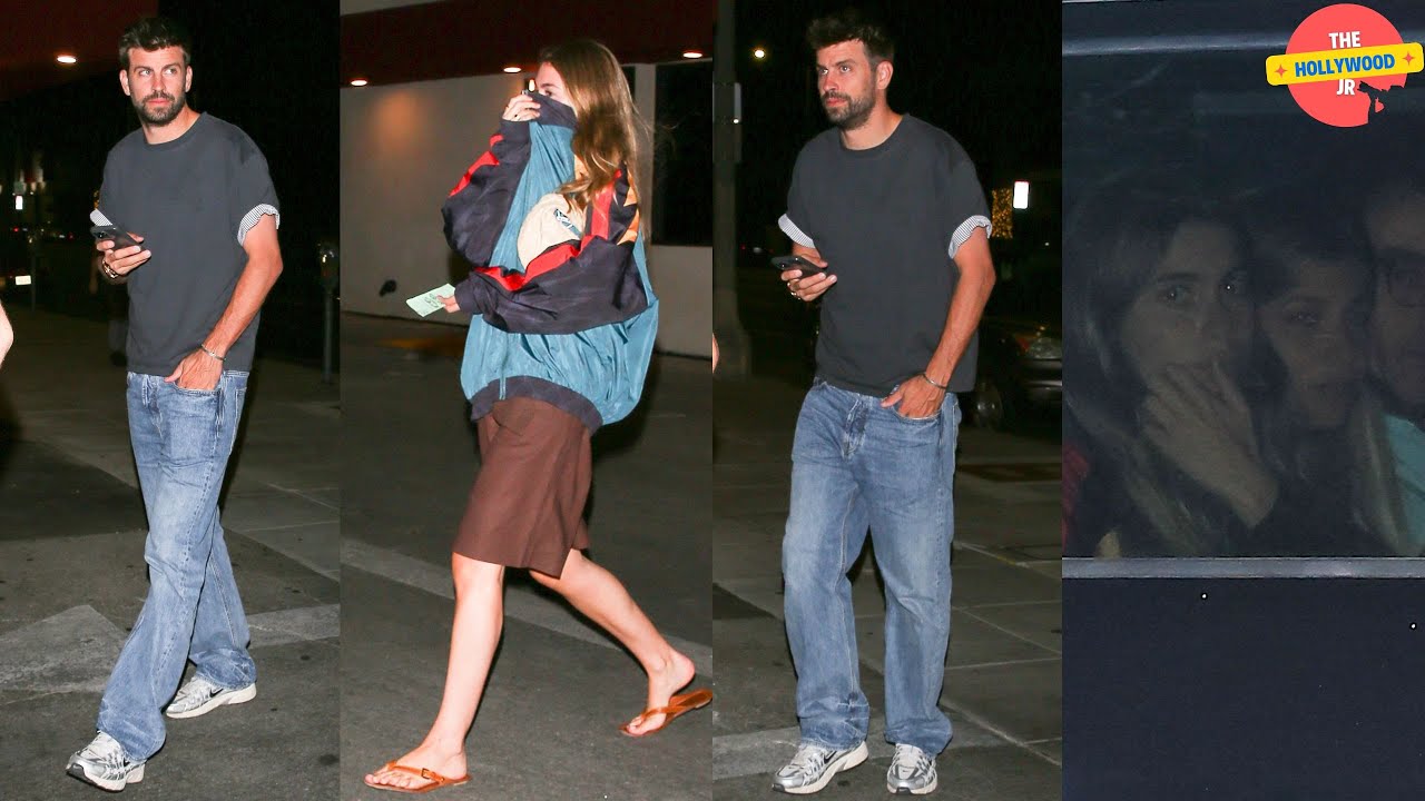 GERARD PIQUÉ AND CLARA CHÍA RAISE EYEBROWS AFTER OVERLOADING FRONT SEAT POST-DINNER AT MATSUHISA!!!