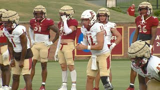 I'm anxious to see who this 2023 football team is. Elon Football Head Coach Tony Trisciani ahead o