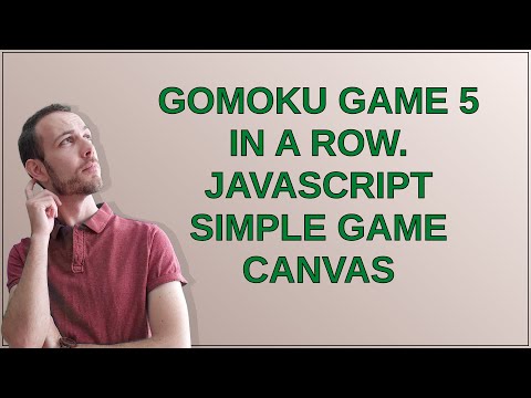 Codereview: Gomoku game 5 in a row. Javascript simple game Canvas
