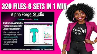Celebrity Alpha Forge Studio: Bulk Export 320 Files in 1 Minute — 8 Colors, 1 Click | Tutorial Profile