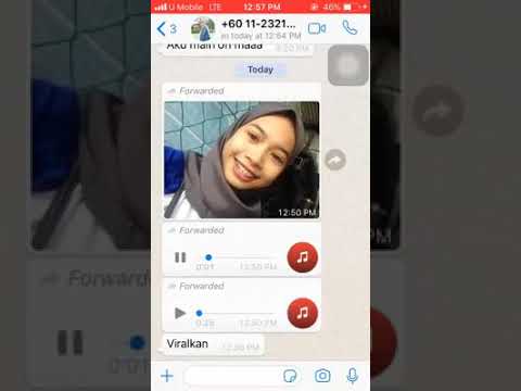 Budak perempuan viral