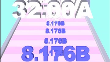 Number Merge Run - MAX LEVEL Game in Number Merge Run Game - Part 6