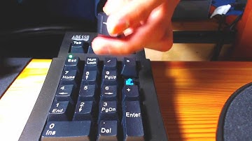 Adesso AKP-220B mechanical numeric keypad review