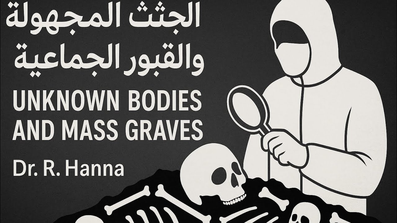 الجثث المجهوله والمقابر الجماعيه..