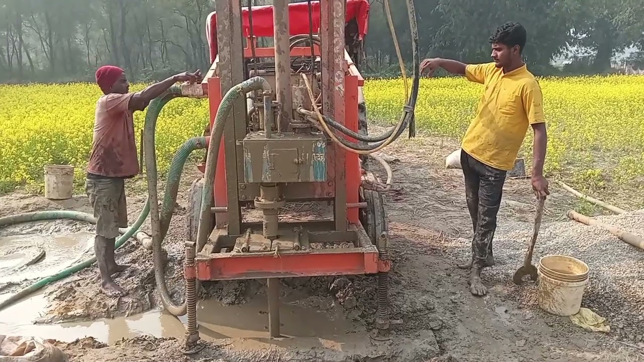 Bodding garne wala machine Amazing Water from Borewell