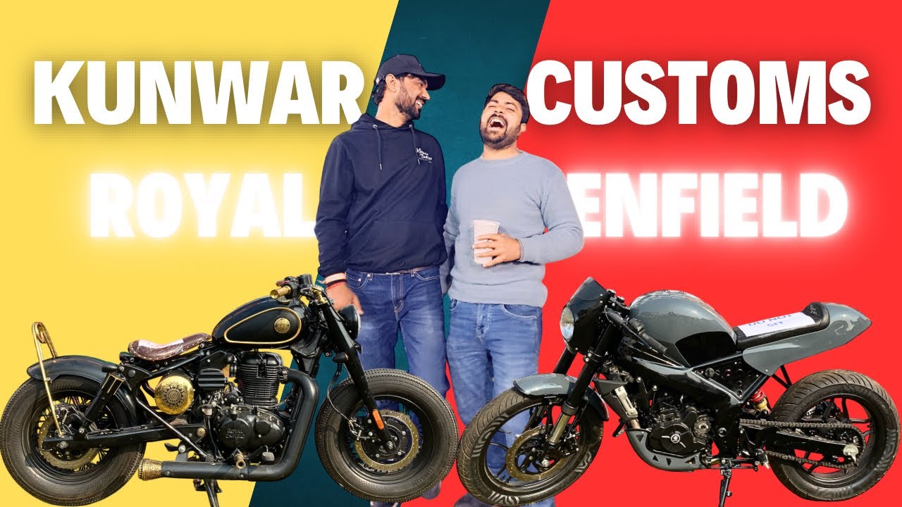 BEST CUSTOMISED RE METEOR 350 by KUNWAR CUSTOMS JAIPUR | 9/365 