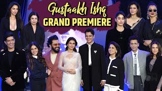 Gustaakh Ishq Grand Premiere Uncut Rekha, Disha Patani, Farah Khan, Janhvi, Kajol & Many Others